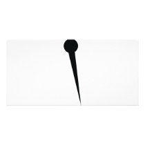 black fixing pin icon photo cards