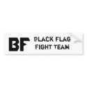 BLACK FLAG MMA PRODUCTS BUMPER STICKERS