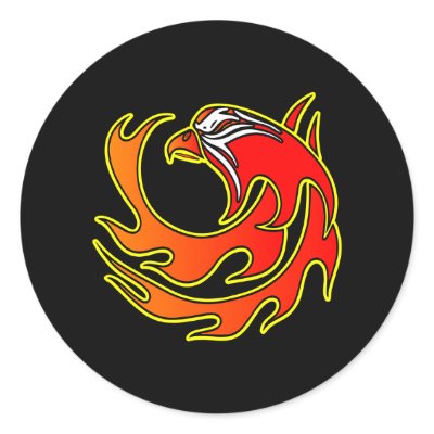 tribal eagle head