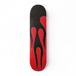 Black Flames skateboard