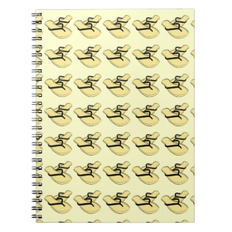 Black Flip Flops Note Book