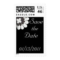 Black Floral Flowers stamps