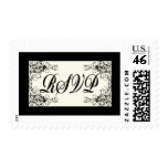 Black Floral Wedding Invitation Set Black Floral Wedding Invitation Set