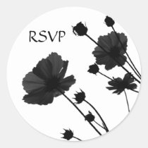 Black Flower Grunge stickers