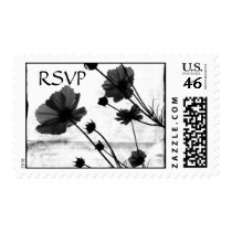Black Flower Grunge stamps