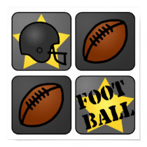 Black Football posters by mikaushop Black Football posters