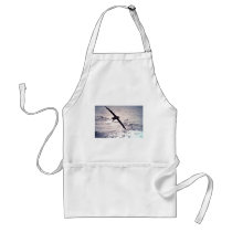 Black-footed albatross in flight aprons