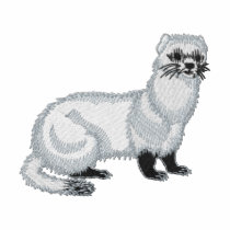 Black-footed Ferret embroidered shirts
