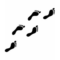 black footprints t-shirts