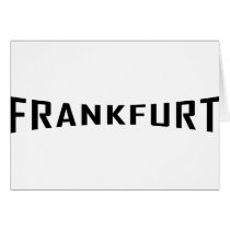 black Frankfurt icon cards