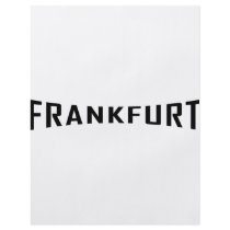 black Frankfurt icon flyers