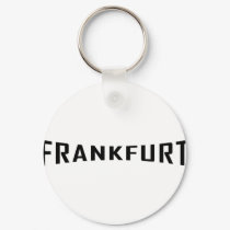 black Frankfurt icon keychains