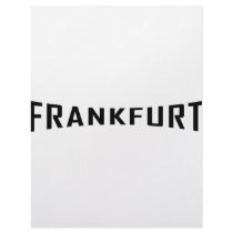 black Frankfurt icon letterhead