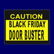 _Black Friday Door Buster!! Postcard by Lotacats _Black Friday Door Buster!! Postcard