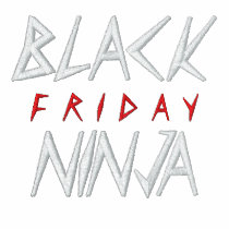 BLACK FRIDAY NINJA embroidered shirts by bigshinyday BLACK FRIDAY NINJA embroidered shirts