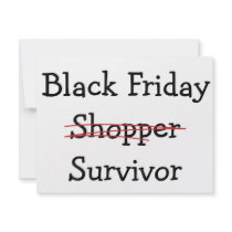Black Friday Shopper Survivor gear and t-shirts. invitations by holidaywhimsy Black Friday Shopper Survivor gear and t-shirts. invitations