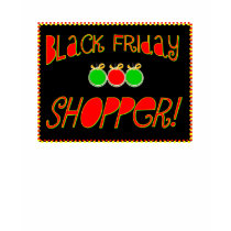 black friday shopper t-shirts by lotzostuff black friday shopper t-shirts