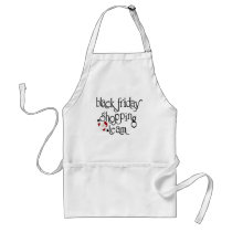 Black Friday Shopping Team aprons by Just2Cute Black Friday Shopping Team aprons
