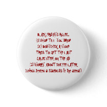 BLACK FRIDAYS RULES...(1) SHOP TILL YOU DROP(2)... buttons