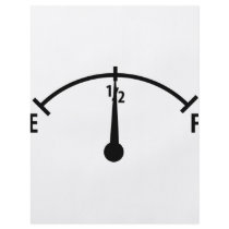 black fuel indicator icon personalized flyer