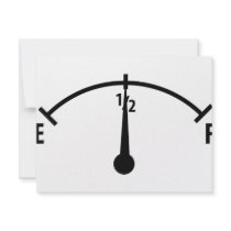 black fuel indicator icon announcement