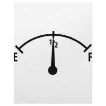 black fuel indicator icon letterhead design