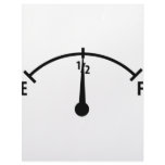 black fuel indicator icon letterhead
