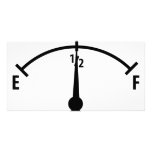 black fuel indicator icon picture card