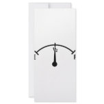 black fuel indicator icon rack cards