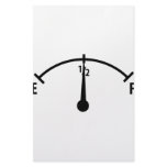 black fuel indicator icon stationery