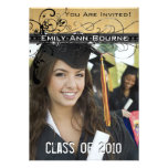 graduations, class of, 2010, damask, elegant,