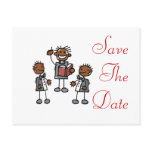 Black Gay Couple with Preacher Postcards