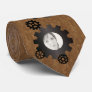 Black Gears Photo Tie