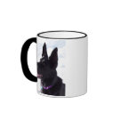 ringer_mug - Black German Shepherd Mug