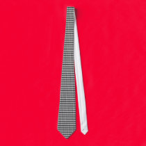 Black Gingham ties