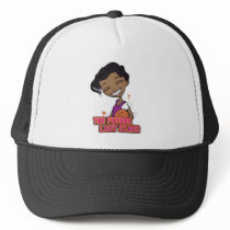 black girl fls (2) hats by Thefuturestars black girl fls (2) hats