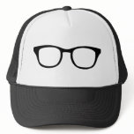 black glasses icon hats
