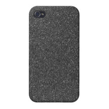 Black Glitter Cases For iPhone 4
