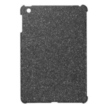 Black Glitter iPad Mini Case