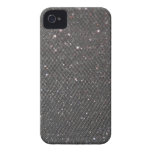 Black Glitter iPhone 4 Case-Mate Cases