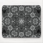 Black Glitter Mouse Pad