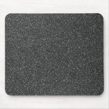 Black Glitter Mousepad