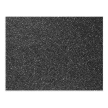 Black Glitter Post Cards