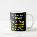 Black God Man Brain Penis mugs by WhiteTiger_LLC Black God Man Brain Penis mugs