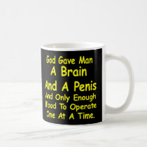 Black God Man Brain Penis mugs by WhiteTiger_LLC Black God Man Brain Penis mugs
