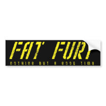 BLACK GOLD BS bumper stickers