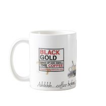 BLACK GOLD COFFEE MUG