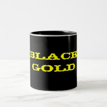 BLACK GOLD MUG