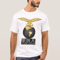 Black & Gold USA t-shirts by kellbana Black & Gold USA t-shirts