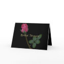 Black Goth Bridal Shower- 1 cards by APGWeddings Black Goth Bridal Shower- 1 cards